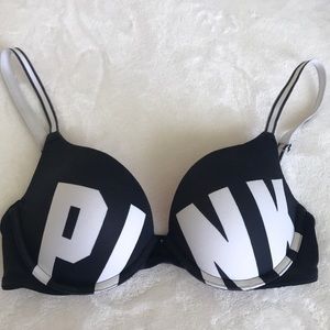 Pink Where Everywhere push-up bra